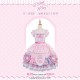 Mademoiselle Pearl Sanrio Hello Kitty Bow Themed JSK and OPs(Reservation/Full Payment Without Shipping)
